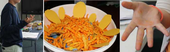 Bee pollination activity