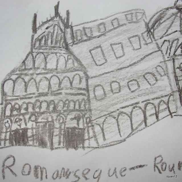 Sketching the Baptistery and Cathedral in Pisa