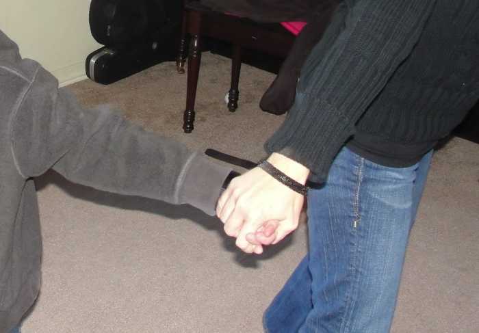 Acting out the force of gravity