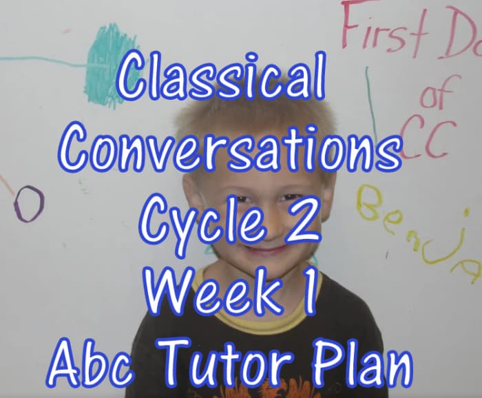 Classical Conversations Cycle 2 Week 1 Abc Tutor Plan