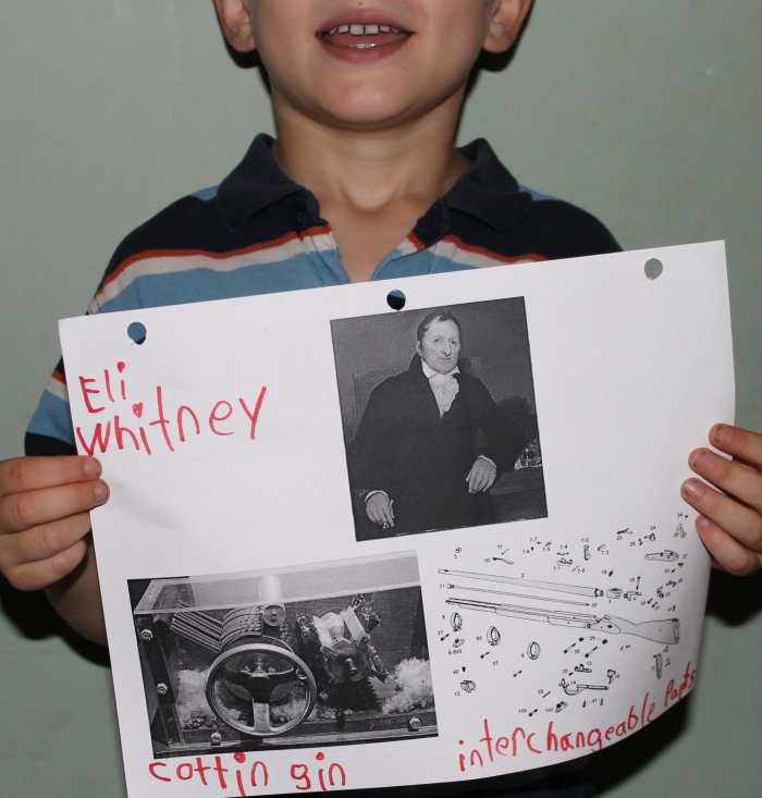 Student biography presentation on Eli Whitney