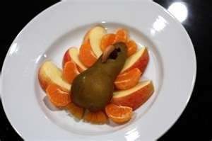 Apple, orange, and pear turkey