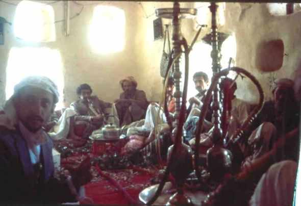 Hookahs or water pipes