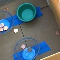 Coins in the Coffer Penny Toss