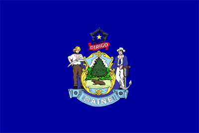 Maine's State Flag
