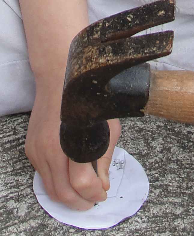 Option 2: Punched Tin Ornament