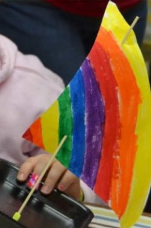 Sailboat model from Lesson 2 in the Floating and Flying Unit