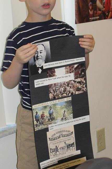 Student biography presentation on Levi Strauss