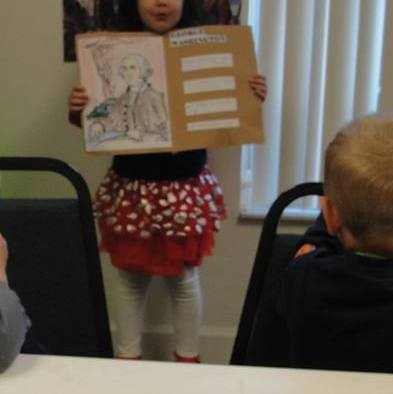 Student biography presentation on George Washington
