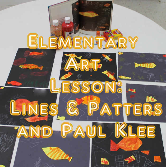 Lines & Patterns and Paul Klee Art Lesson for Early Elementary