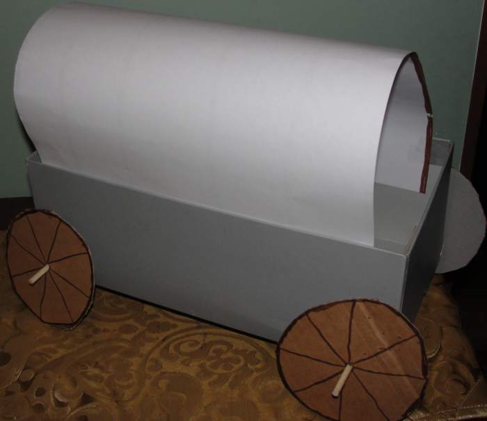 Shoe box Prairie Wagon