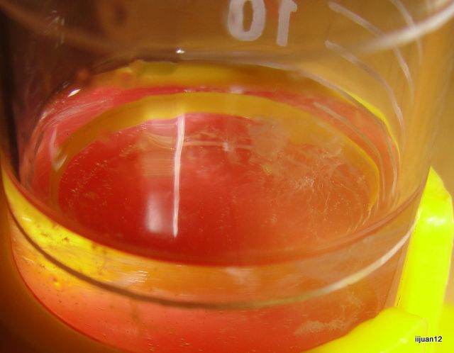 DNA (the cloudy substance) from a strawberry