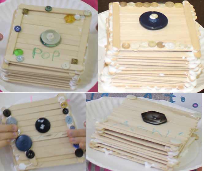 Craft Stick Treasure Boxes