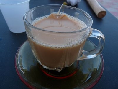 Omani Milk and Ginger (or Cardamon) Tea