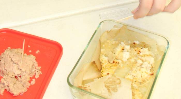 Tasting flounder & tuna