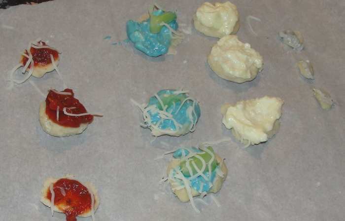 Pizza planets of Mars, Earth, & Venus