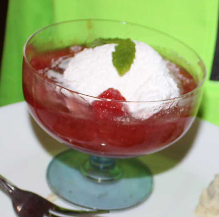 Danish Red Berry Pudding with Cream (Rødgrød med Fløde)