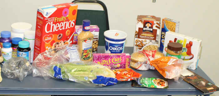 Reading labels for healthy eating