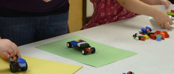 Option 1: Lego Car Assembly Line - Photo taken by Michelle Harrison, who attends our class 