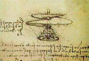 Leonardo's Helicopter Design