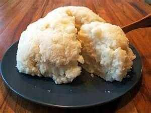 Ugali - which was pretty bland