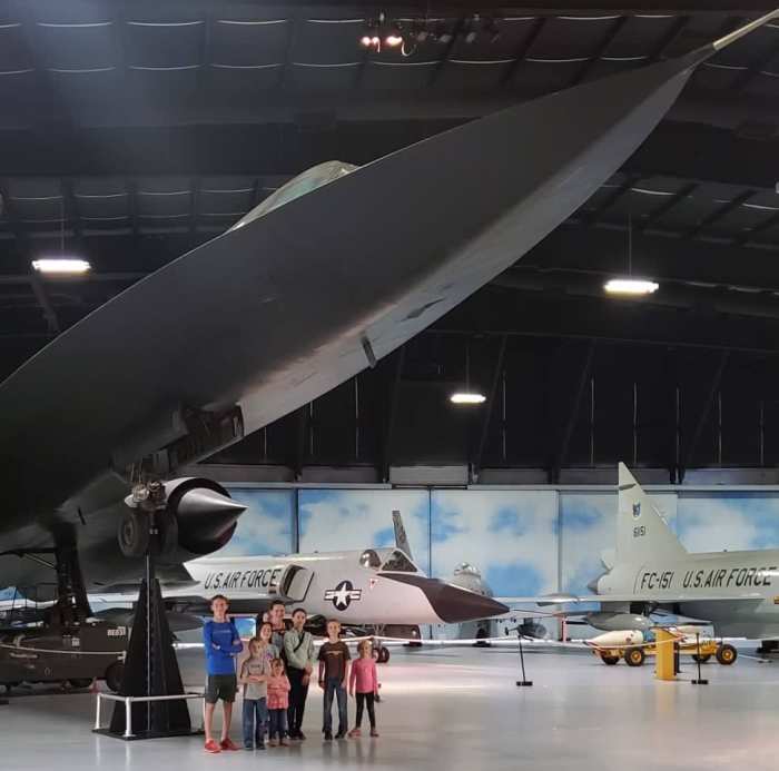 The Blackbird at Robins Air Force Base Museum of Aviation