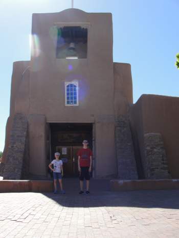 About a block away is San Miguel Church, which claims to be the oldest church in America, circa 1610.