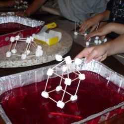 Our "civil engineer" children constructed buildings to withstand earthquakes using toothpicks, marshmallows, and pans of jello