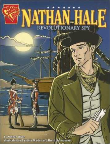 Nathan Hale: Revolutionary Spy (Graphic Biographies) by Nathan Olson