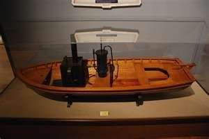 Model of James Rumsey's steamboat image credit: http://www.flickr.com/photos/bmpowell/3782412725/