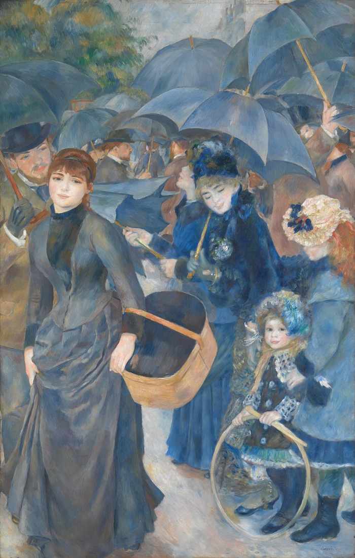 The Umbrellas (French: Les Parapluies) by Pierre-Auguste Renoir