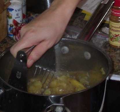 Making Dutch Applesauce