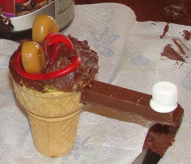 Edible Cassini Spacecraft