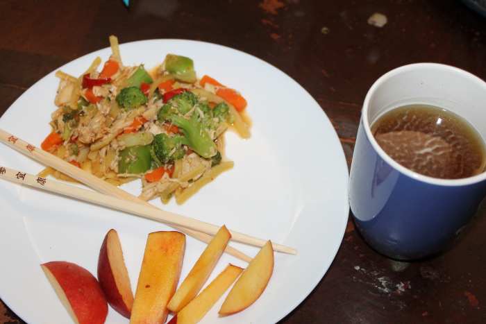 One of the Chinese meals we cooked and enjoyed while studying China