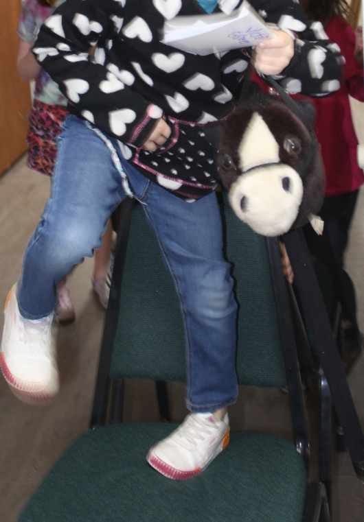 Shoshone stick horses used to cross the "Bitterroot Mountain" chairs