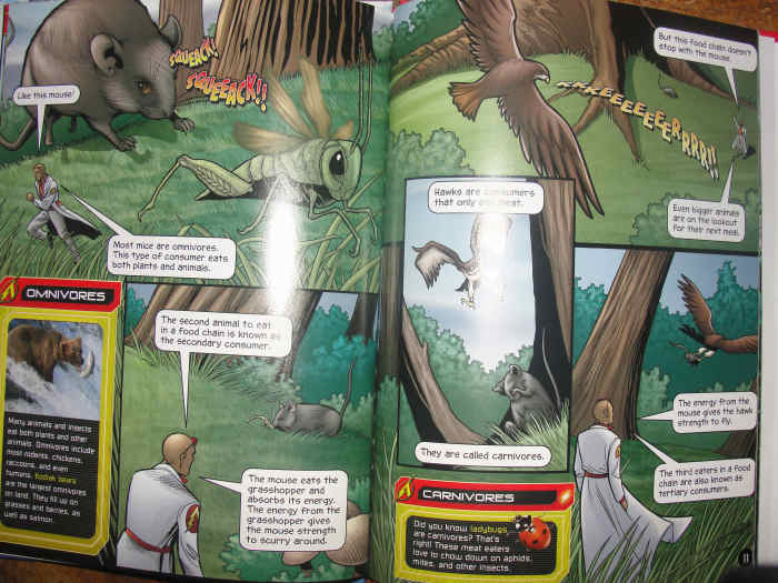 The World of Food Chains with Max Axiom, Super Scientist by Liam O'Donnell