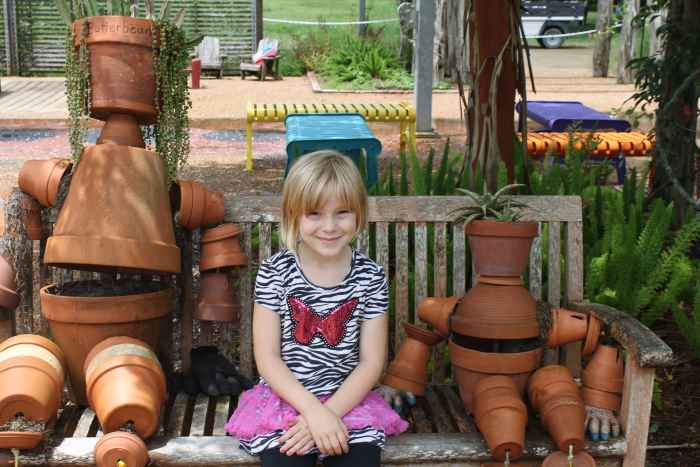 a fun children's garden, and...