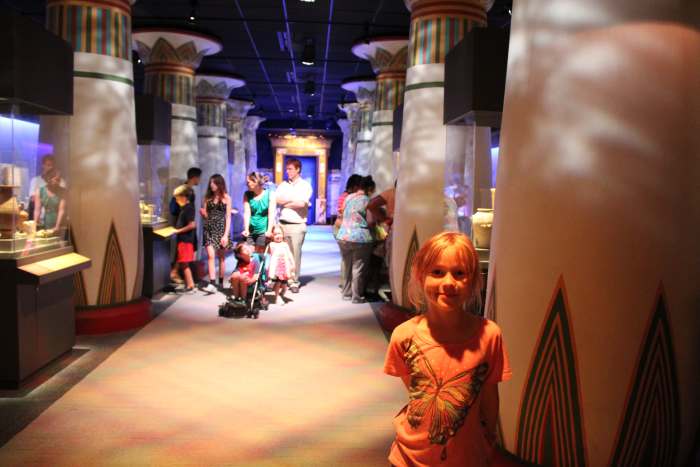 The Ancient Egyptian exhibit is the best I've seen. It's designed to look like you're actually in a temple or pyramid. 