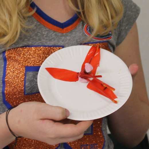 Making an edible version of a flower