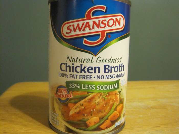 Chicken broth