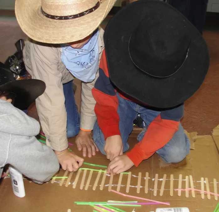 Building the Transcontinental Railroad Activity during the unit study on Westward Expansion and Pioneers