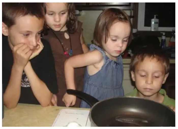 Observing water in 3 different states of matter was one of the activities we did this week during our Science Morning Basket & Activities time.