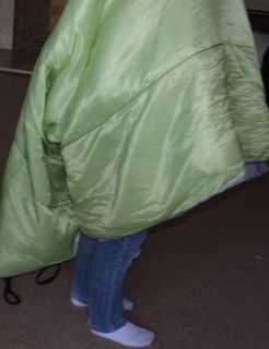 The hypocotyl (embryonic stem) and epicotyl go straight up through the dirt. (Help the child stand up. Their legs are the radicle/root, their body is the hypocotyl/stem, and their hands are the epicotyls, which are holding the cotyledons/seed leaves.