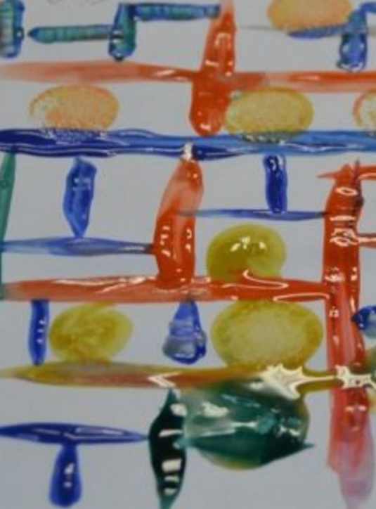 Kente Cloth Design Painting