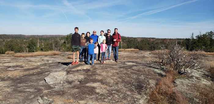 Arabia Mountain in Atlanta is a good alternative if you've already hiked Stone Mountain.