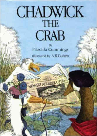 Chadwick the Crab by Priscilla Cummings - Image credits: amazon.com