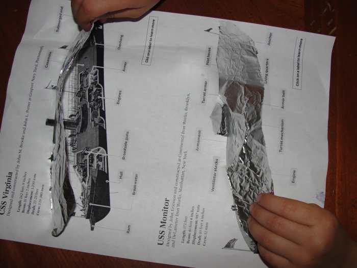 Ironclads: Monitor vs. Virginia