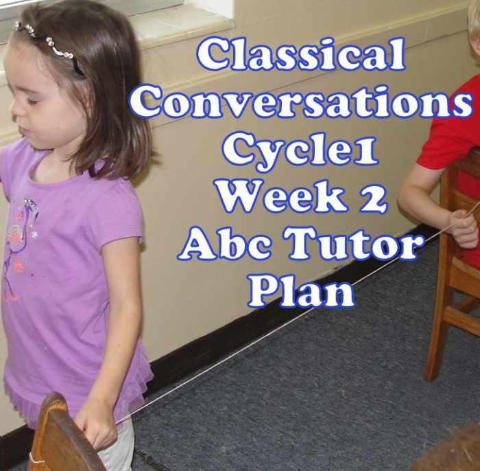 Classical Conversations Cycle 1 Week 2 Abc Tutor Plan - My child is learning how a spider senses vibrations on her web.