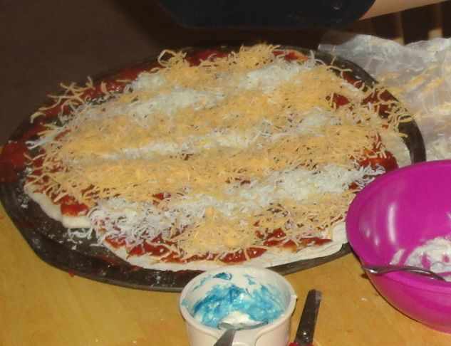 Jupiter pizza planet (prior to getting the pepperoni Giant Red Spot)  