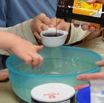 Baking Boston Brown Bread together during our Morning Basket Geography time